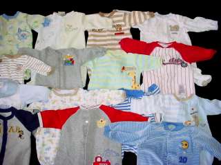 used baby boy sleepwear preemie newborn nb sleepers or outfit clothes 