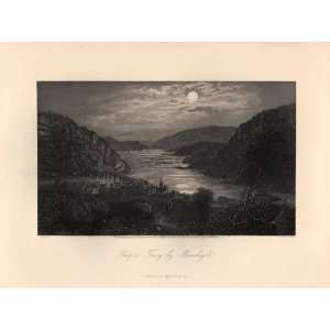  1874 Antique Engraving of Hinshelwoods Harpers Ferry by 