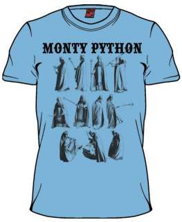 Monty Python Fed Up Light Blue Mens Shirt 10061  