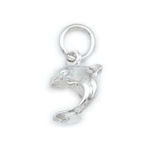  Silverflake  Dolphin Porpoise Charm_1 Jewelry