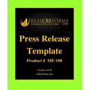  Press Release Template Arts, Crafts & Sewing