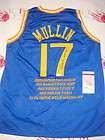 Golden State Warriors Chris Mullin Signed Autographed USA Stat Jersey 
