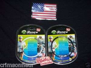 NEW 2 iRenew Magnetic Energized Bracelet USA Seller  