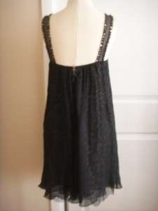 BCBG Max Azria ANIKA WIRE HEM TRAPEZE DRESS   Size 4  