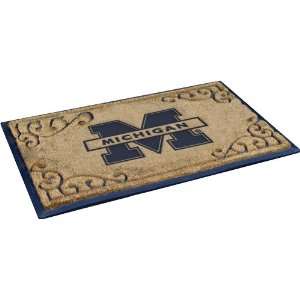  University of Michigan Door Mat   NCAA