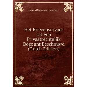   Oogpunt Beschouwd (Dutch Edition) Eduard Salomon Hollander Books