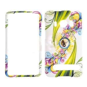   White Rubberized Design   Faceplate   Case   Snap On   Perfect Fit