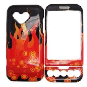  Flame  Google Phone HTC G1Smart Case Cover Perfect for Sprint / AT&T 