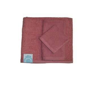   Rose 100% Cotton Hand Towel and Wash Cloth Set 