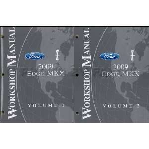  2009 Ford Edge Lincoln MKX Repair Shop Manual Original 2 