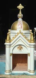   RELIGIOUS PLASTER GOTHIC CHERUB SHRINE FROM AN UPSTATE CHURCH CHY1