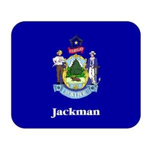  US State Flag   Jackman, Maine (ME) Mouse Pad Everything 