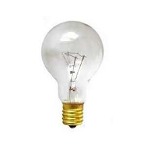 60A15/CL E17 60W A15 CLEAR INTERMEDIATE 130 Bulbrite Damar Light Bulb 