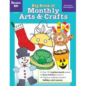   Book Of Monthly Arts & Crafts By The Education Center Toys & Games