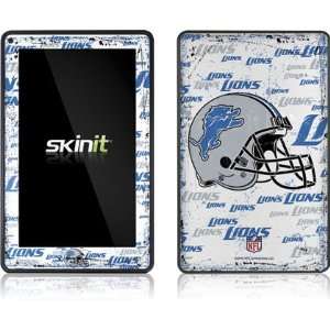   Detroit Lions   Blast Vinyl Skin for  Kindle Fire Electronics