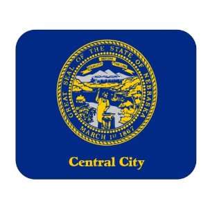   US State Flag   Central City, Nebraska (NE) Mouse Pad 
