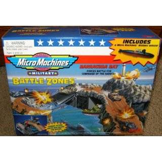  Battle Zones Night Attack Micro Machines Military Playset 