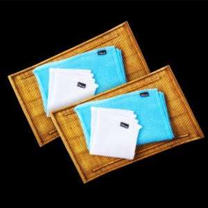  Exfoliating Beauty Towel Sets (2 Towels 2 Washclothes 