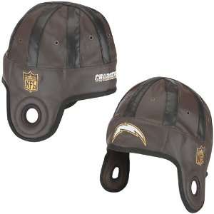  Reebok San Diego Chargers Faux Leather Helmet Head Cap 