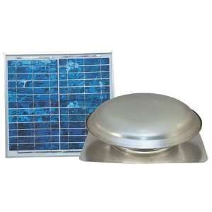   VX1000SOLAR MIL Solar Attic Ventilator,Galvanized