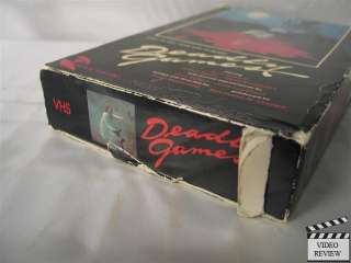 Deadly Games VHS Sam Groom, JoAnn Harris  