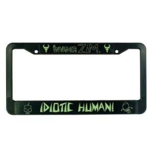 Invader Zim   Idiotic Human License Plate Frame