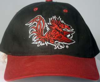 South Carolina Gamecocks NCAA Officially Licensed Hat Cap Black Red 
