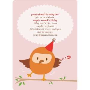  Whoo Yeah, Dancing Owl Birthday Party Invitations Health 