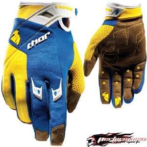  THOR PHASE WAFFLE BLUE 2X SMALL/2XS YOUTH GLOVES 