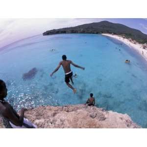  Cliff Jumping, Playa Abou, Playa Kanepa, Curacao Premium 
