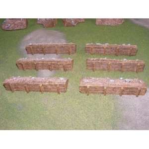    Miniature Terrain Modular Trench Straight Pieces Toys & Games