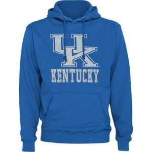  Kentucky Vintage Blitz Hooded Sweatshirt   Large Sports 