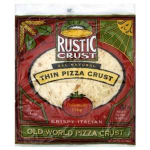 Rustic Crust, Pizza Crust Crspy Itln 12In, 10 OZ (Pack of 2)  