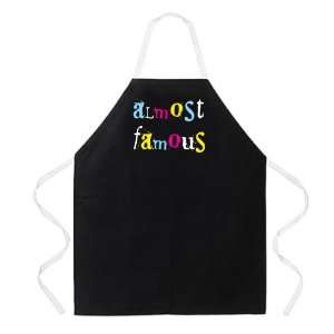   Apron Almost Famous Apron, Black, One Size Fits Most