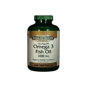   Omega 3 Fish Oil Softgels 1000 Mg  Ultra Mega EPA   240 Softgels