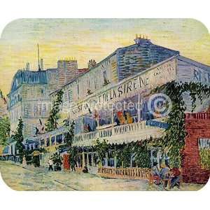  van Gogh Art Restaurant de la Sirene at Asnieres MOUSE PAD 