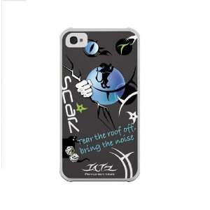 iLuv Ultra Thin Case with Tatz Graphics for iPhone 4 (Black) (Fits AT 