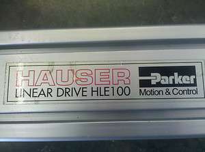 Hauser Parker HLE 100 Linear Drive w/Servo 62 Travel w/Emerson DXM 