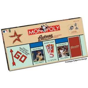 Houston Astros Collectors Edition Monopoly Toys & Games