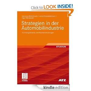 Strategien in der Automobilindustrie Technologietrends und 