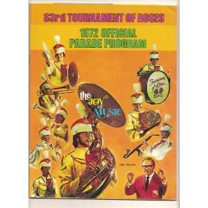 1972 Tournament of Roses Parade program 