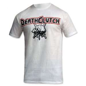  Death Clutch Logo T Shirt   White