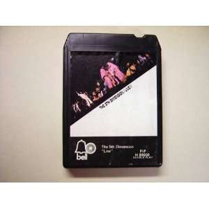  THE 5th DIMENSION   LIVE   8 TRACK TAPE (BLACK 