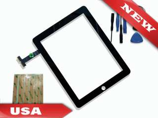   Glass Digitizer Replacement for Apple iPad 1 Wifi 3G + 7 Tools  