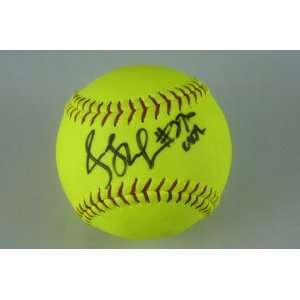 JENNIE FINCH signed autographed SOFTBALL R@RE PSA/DNA