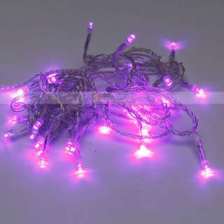 New Bright Lights Home Decoration Purple 30 LED Battery Outdoor String 