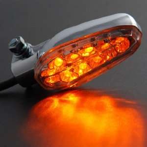   LED Turn Signals Light For Harley Davidson Softail Dyna Wide Glide V