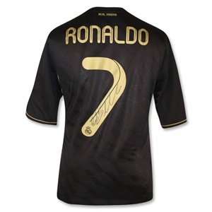  Icons Signed Cristiano Ronaldo Real Madrid 11/12 Away 