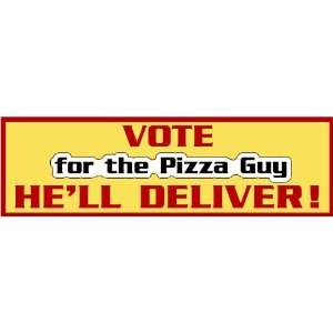 Pizza Guy Bumper Sticker