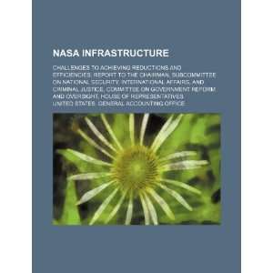  NASA infrastructure challenges to achieving reductions 